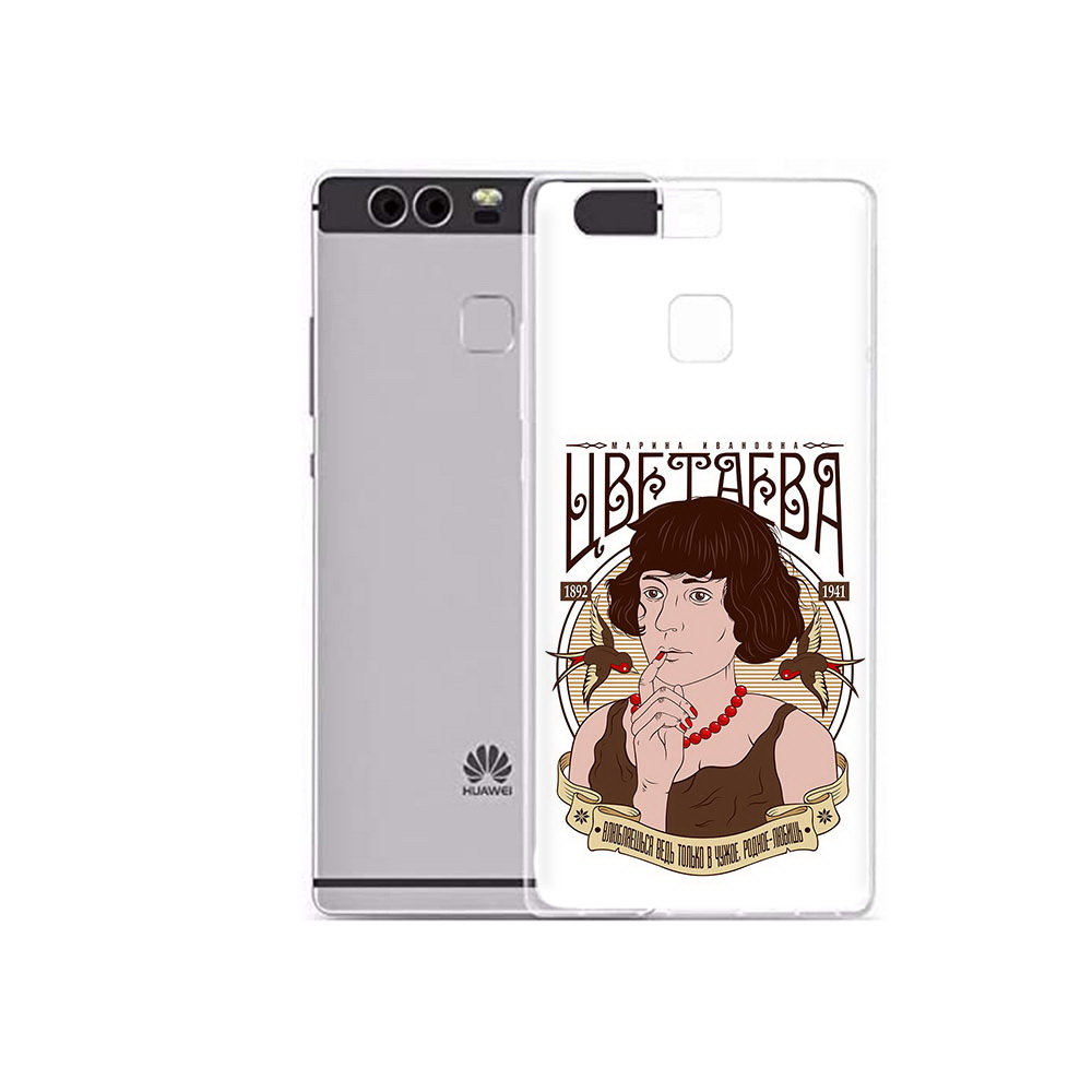 

Чехол MyPads Tocco для Huawei P9 Plus Цветаева (PT31455.54.197), Прозрачный, Tocco