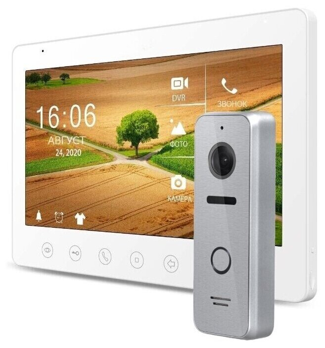 

Комплект видеодомофона JVS SPARK HD WIFI WHITE, SPARK HD WIFI WHITE