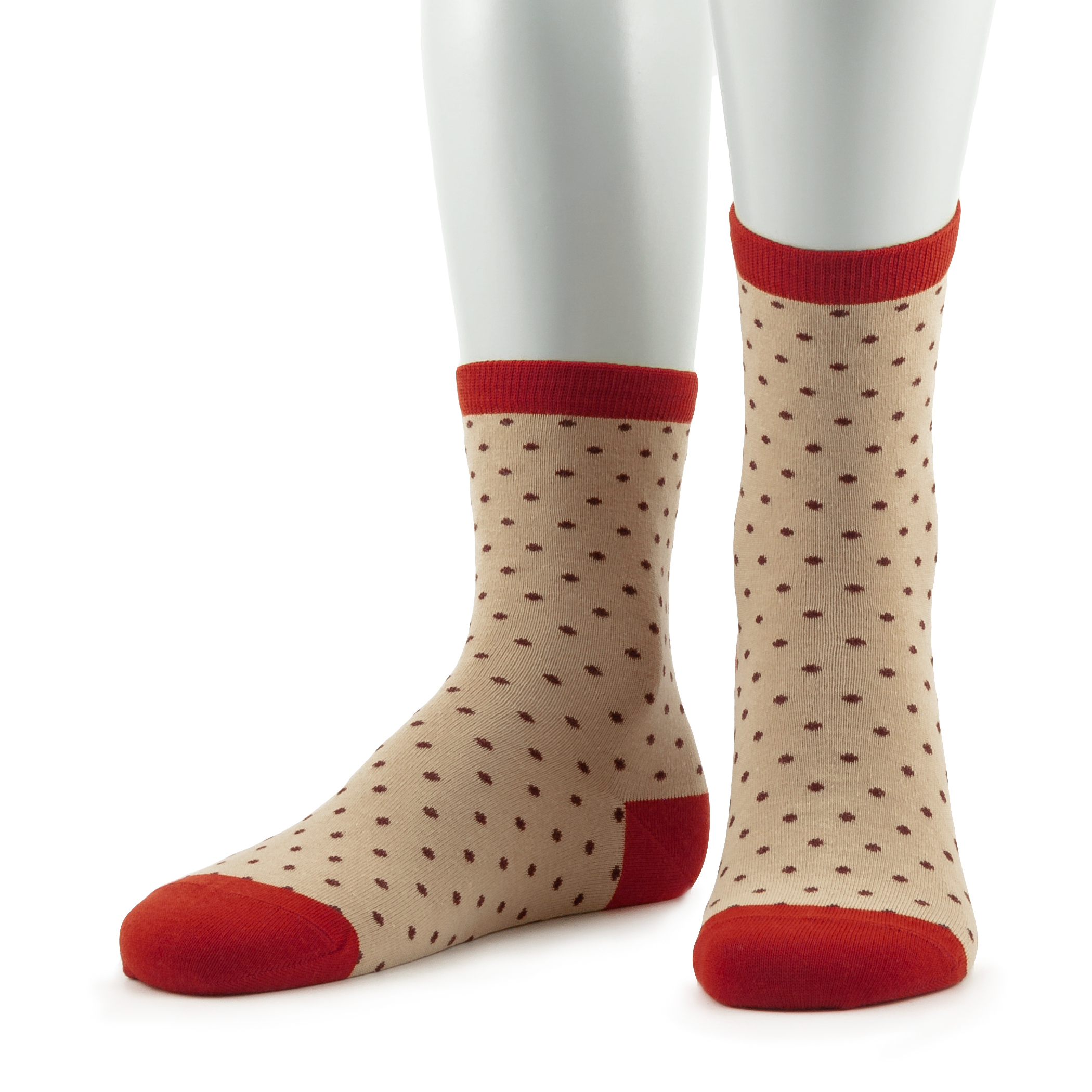 

Носки женские Grinston socks 15D27 желтый; красный 23, 15D27