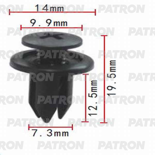 

Клипса Автомобильная PATRON P370029