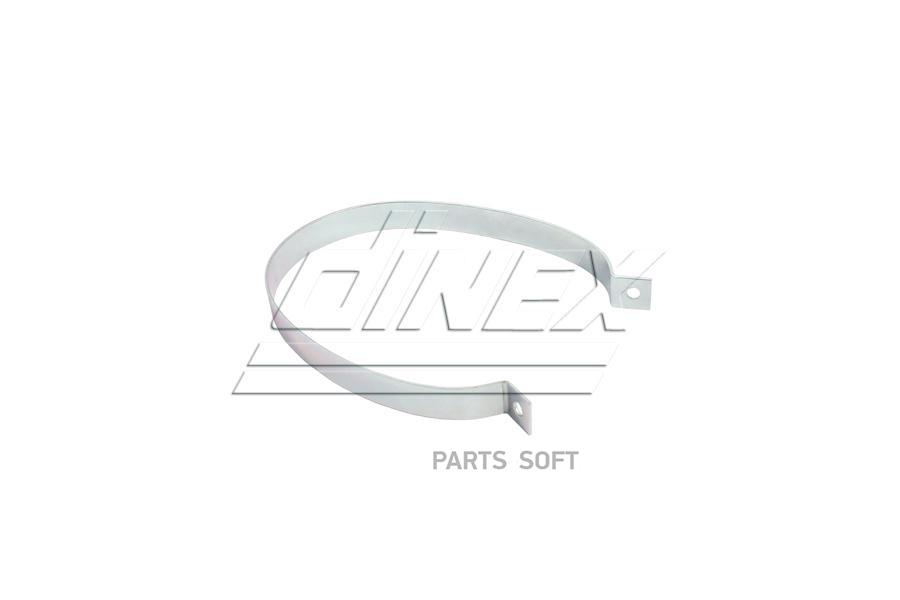 

DIN50860_хомут глушителя !овальный d=180х280 \MB 711-1317