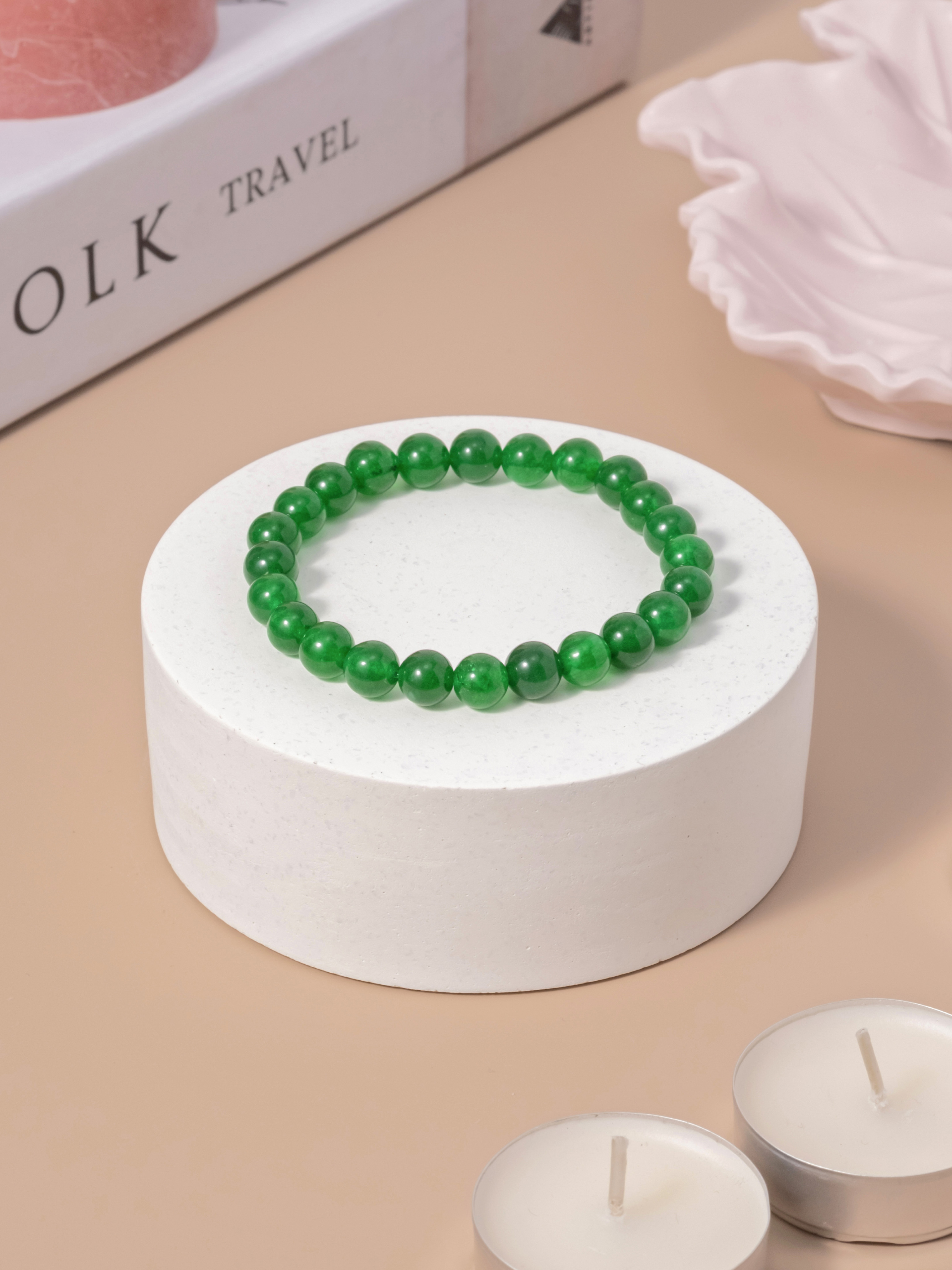 Браслет из резины р.15-24 X-Rune ББВНТ, нефрит