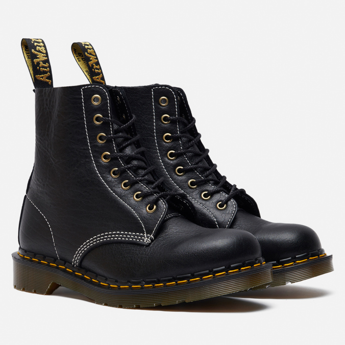 

Ботинки унисекс Dr. Martens 1460 Pascal 8 Eye черные 39 EU, 1460 Pascal 8 Eye