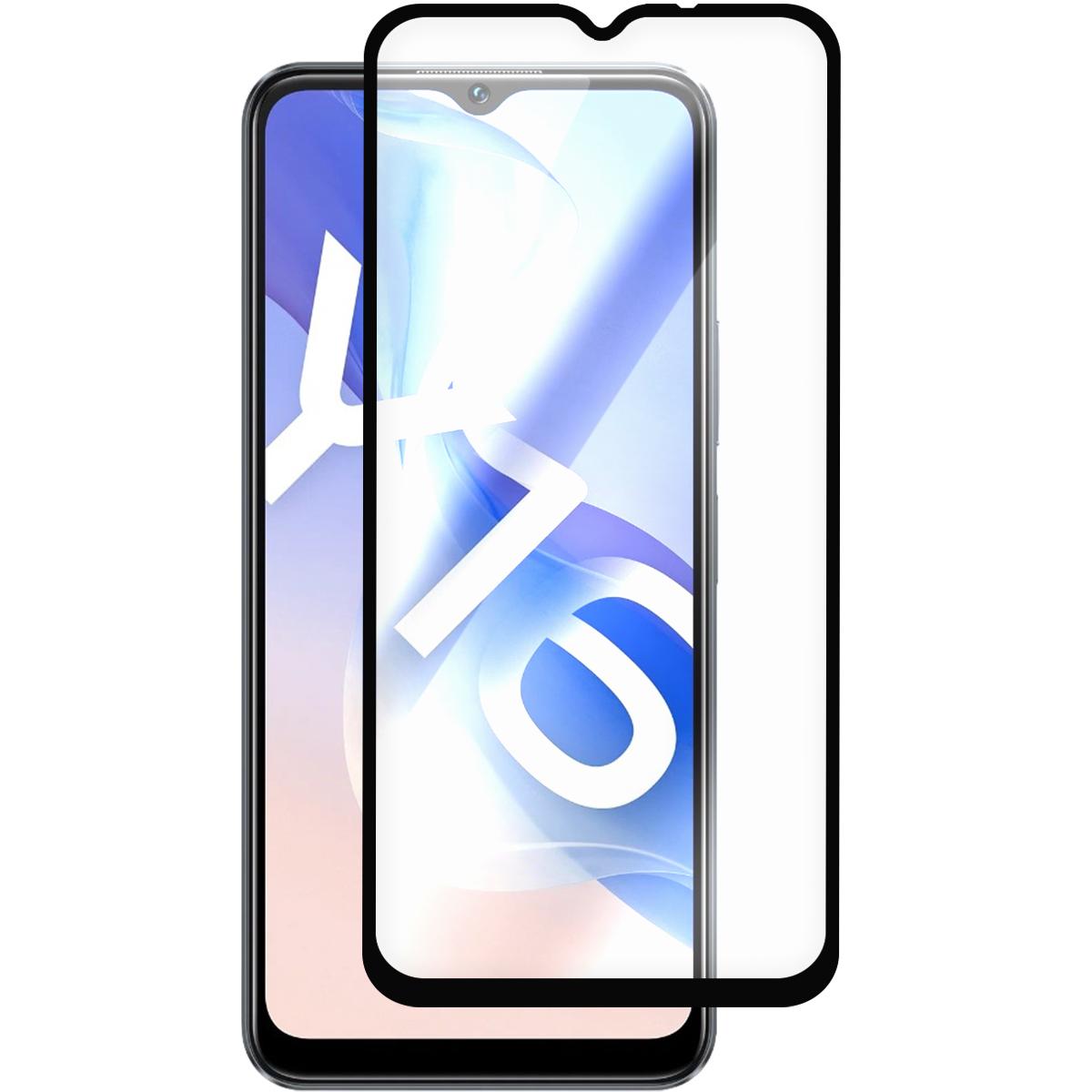 

Стекло защитное Full Glue Premium Krutoff для Vivo Y16