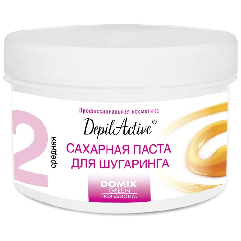 Паста для шугаринга DOMIX DepilActive средняя, 650 г