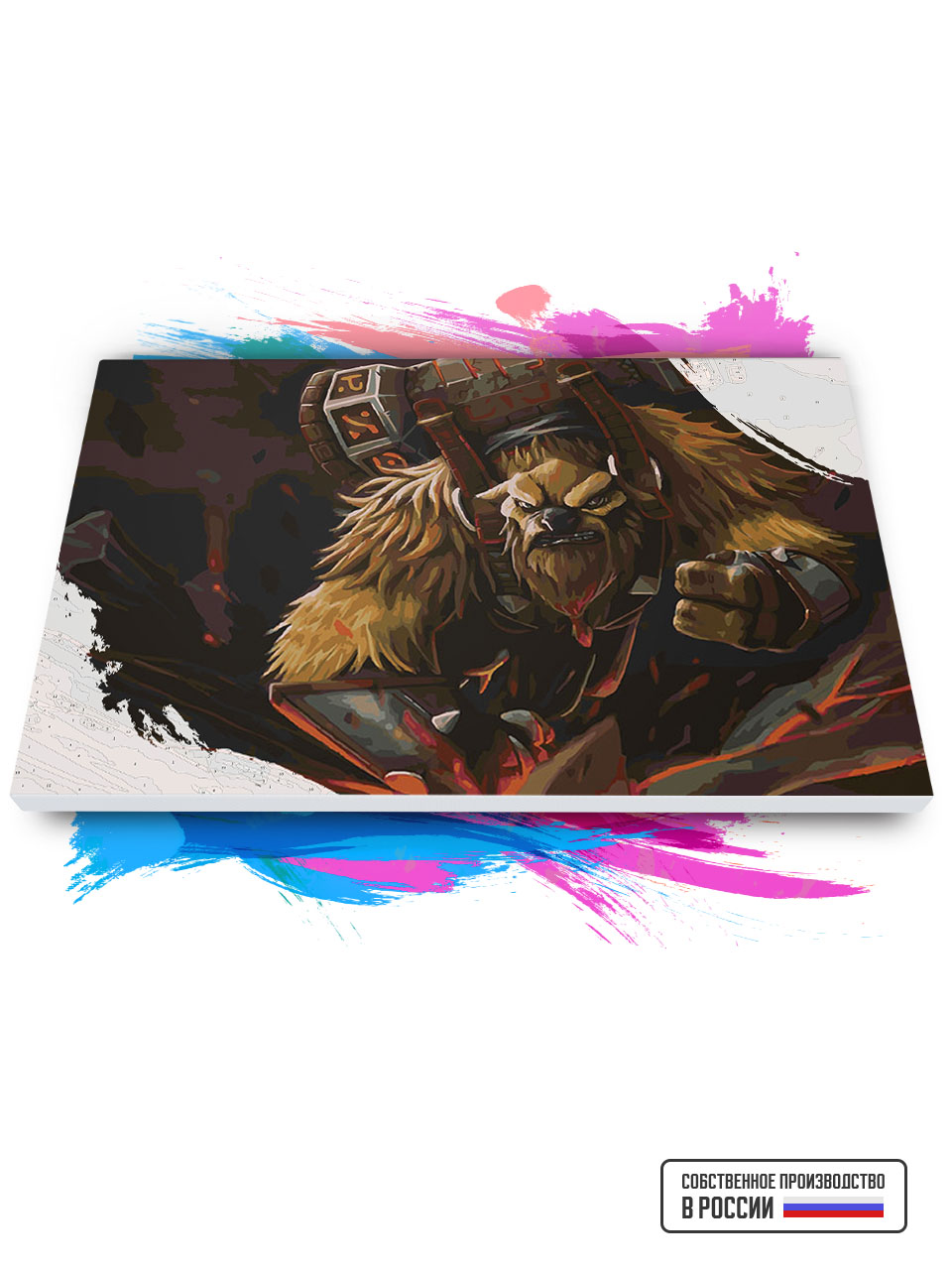 

Картина по номерам Красиво Красим на холсте Dota 2 - Earthshaker 40 х 60 см, 78132