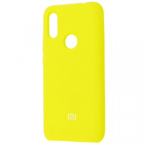 

Чехол Silicone Cover для Xiaomi Redmi 7 Yellow