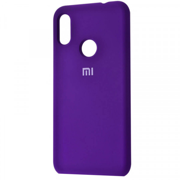 фото Чехол silicone cover для xiaomi redmi 7 violet epik