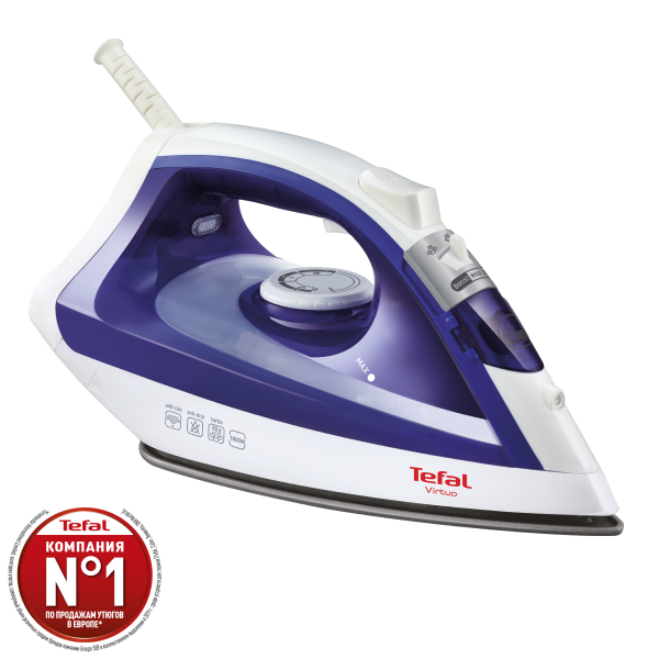 фото Утюг tefal fv1711 e0 blue/white