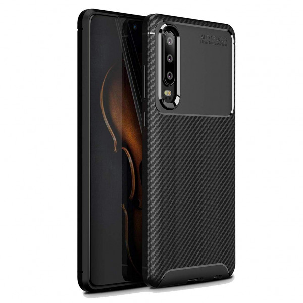 

Чехол Epik Карбон для Huawei P30 Black