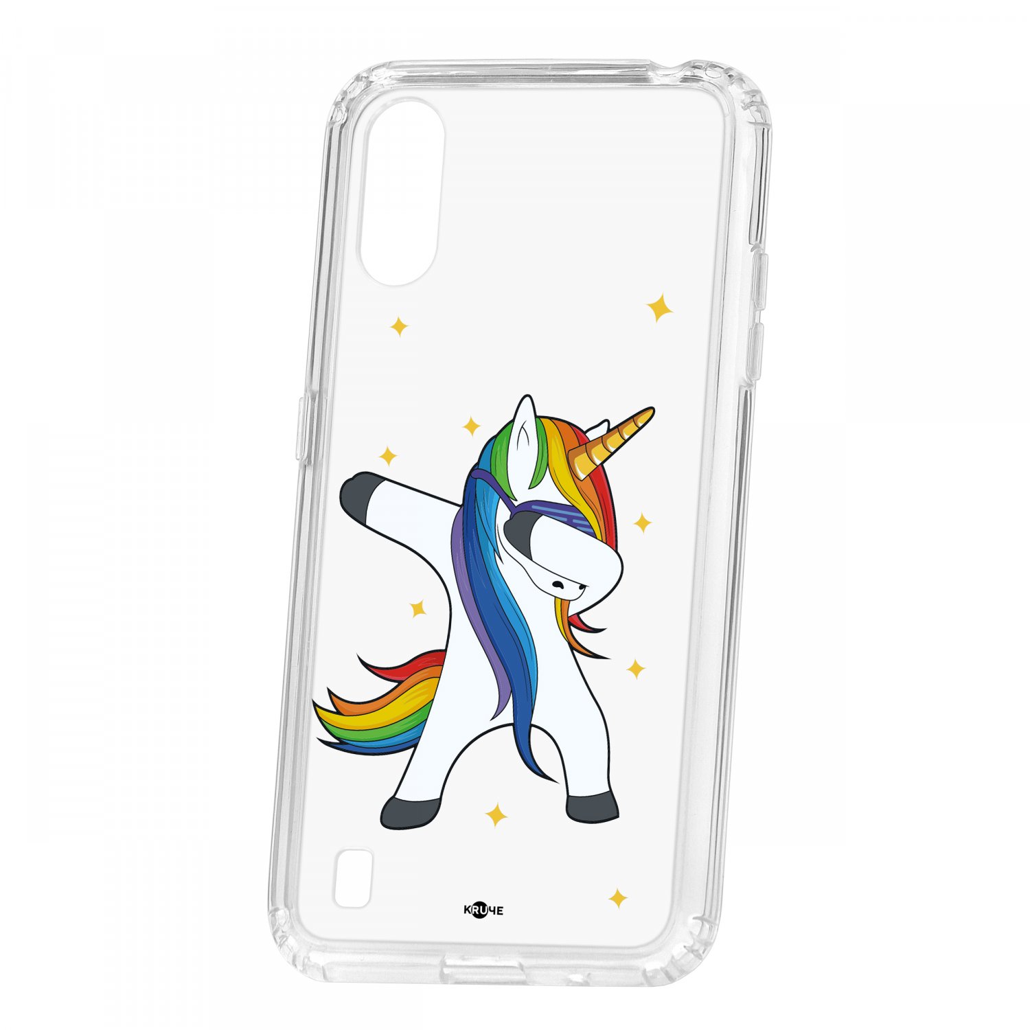 Чехол для Samsung Galaxy A01 / A015 КRUЧЕ Print Единорожка
