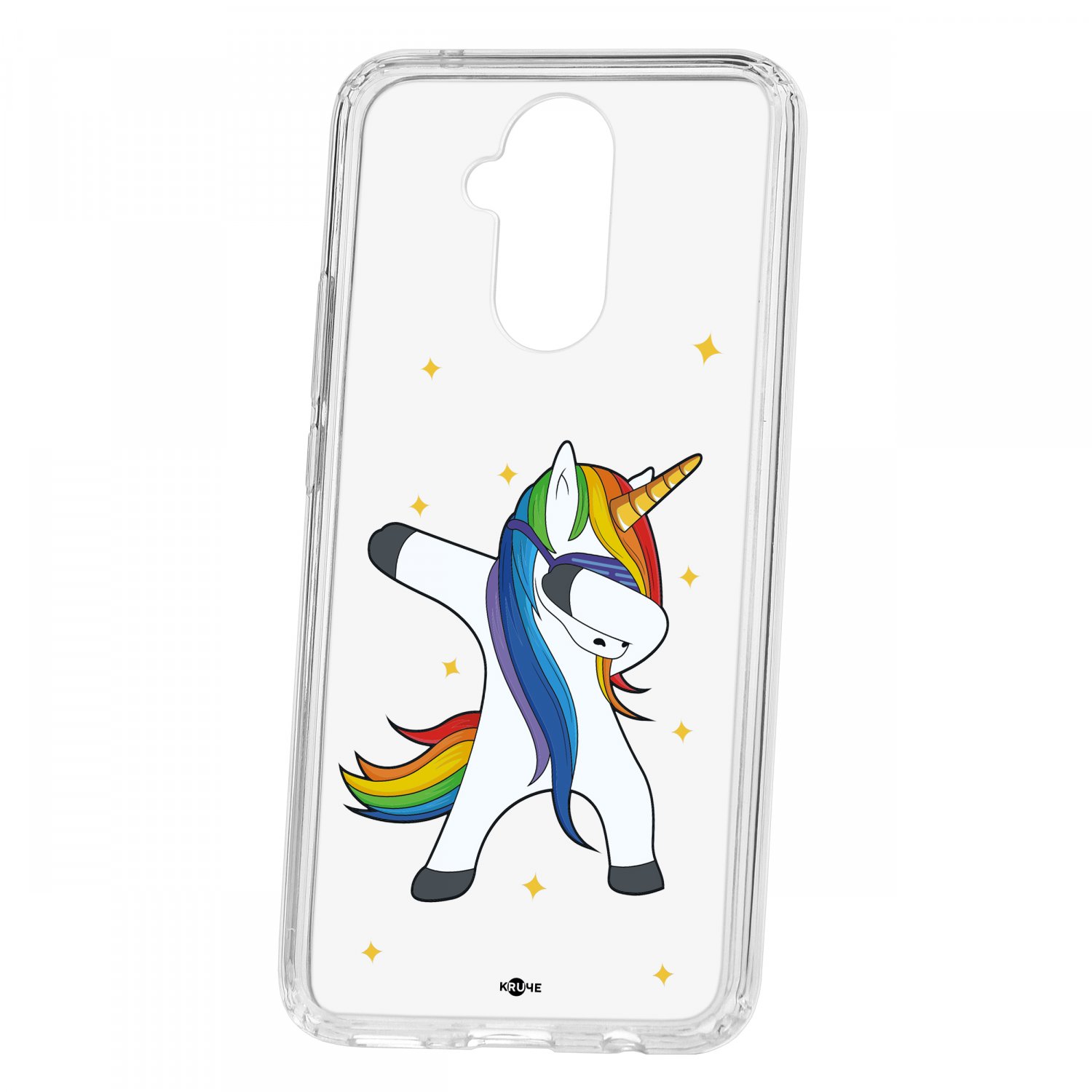 

Чехол для Huawei Mate 20 Lite КRUЧЕ Print Единорожка, Print