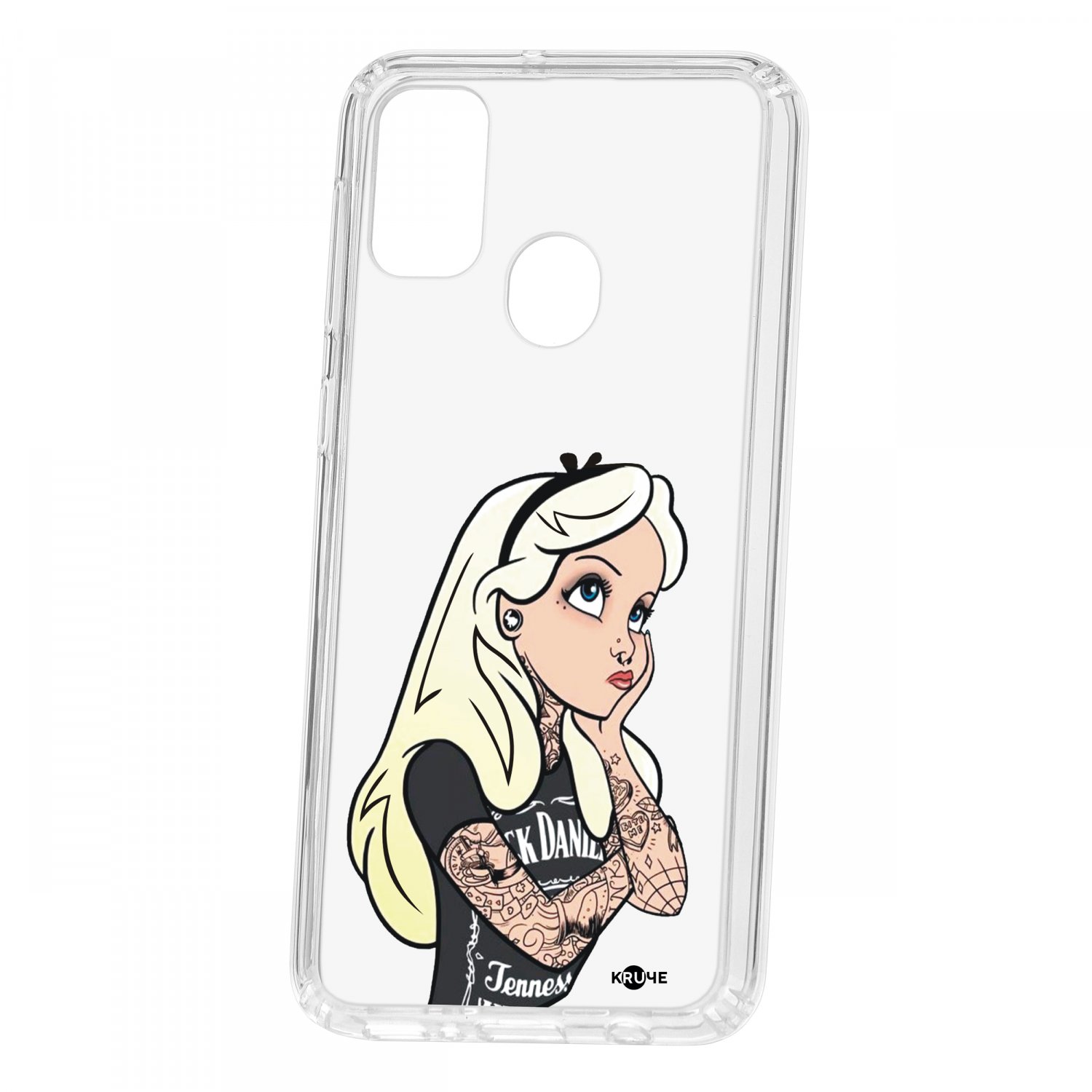 фото Чехол для samsung galaxy m30s кruче print tattoo girl