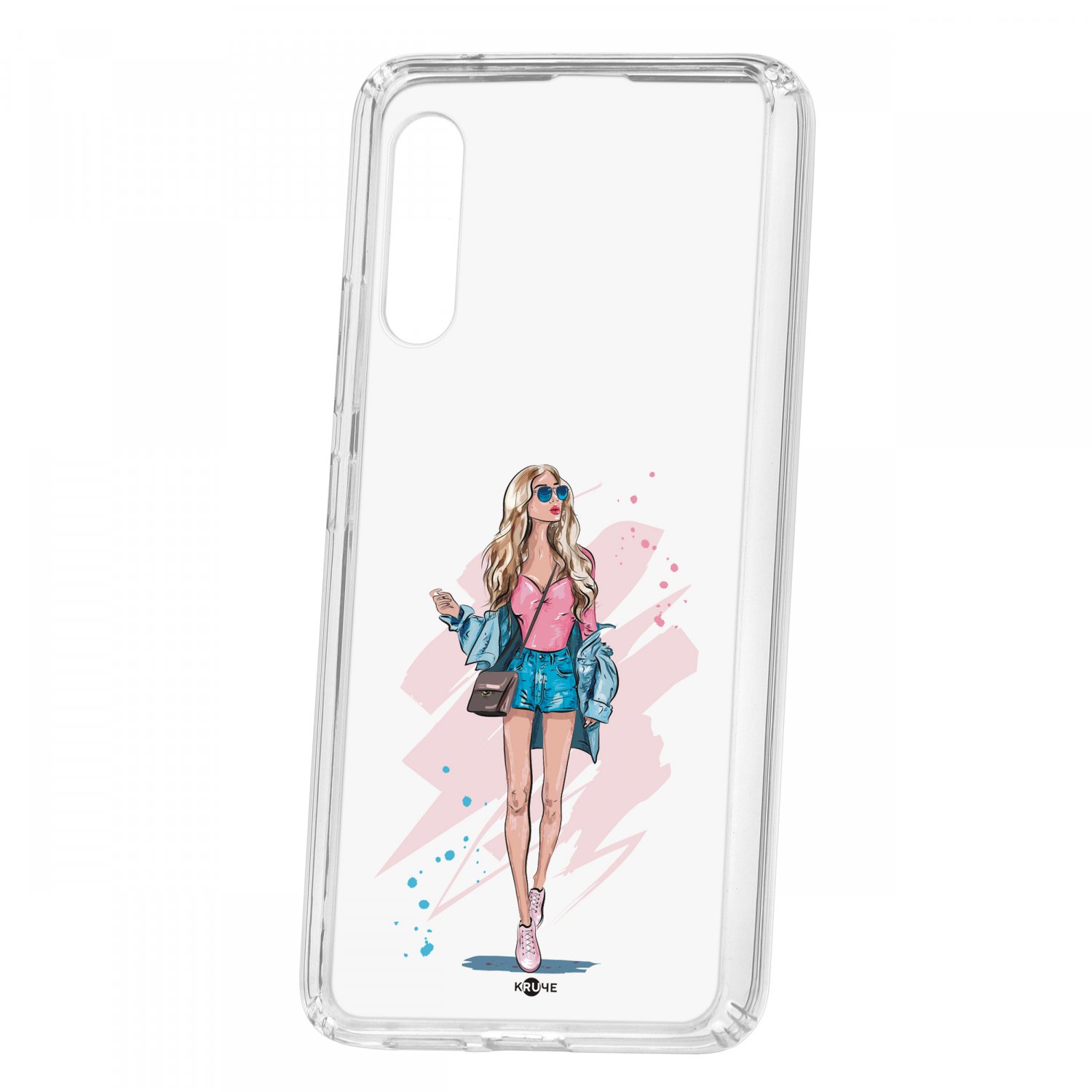 фото Чехол для samsung galaxy a90 5g кruче print fashion girl