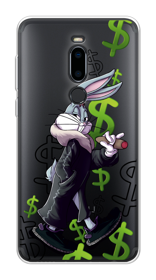 

Чехол на Meizu M8 "Rich Bugs Bunny", Зеленый;черный;голубой, 73150-6