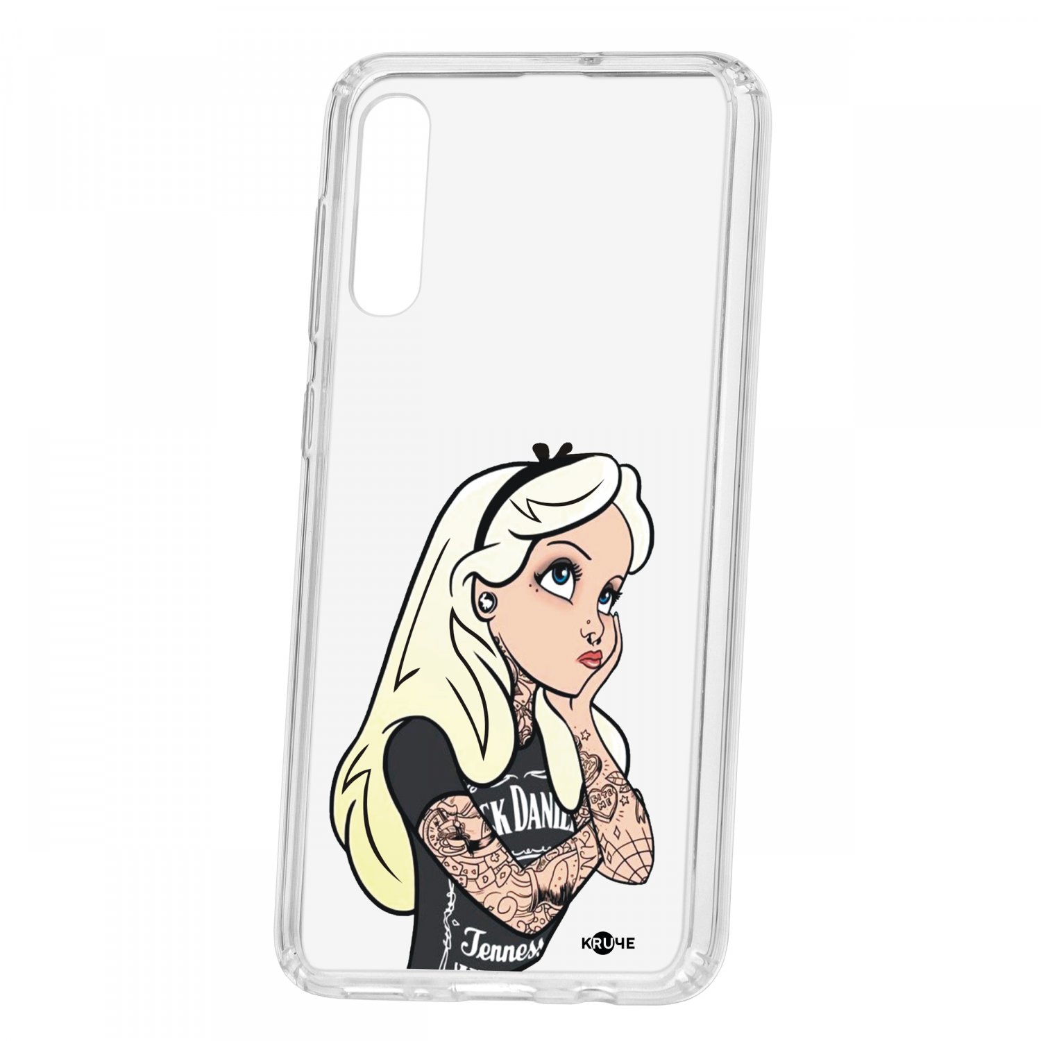

Чехол для Samsung Galaxy A50 2019 КRUЧЕ Print Tattoo Girl, Разноцветный, Print