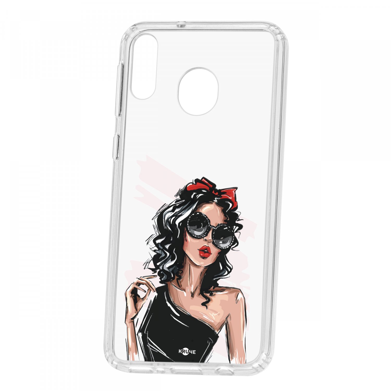 

Чехол для Samsung Galaxy M20 КRUЧЕ Print Фэшн леди, Print