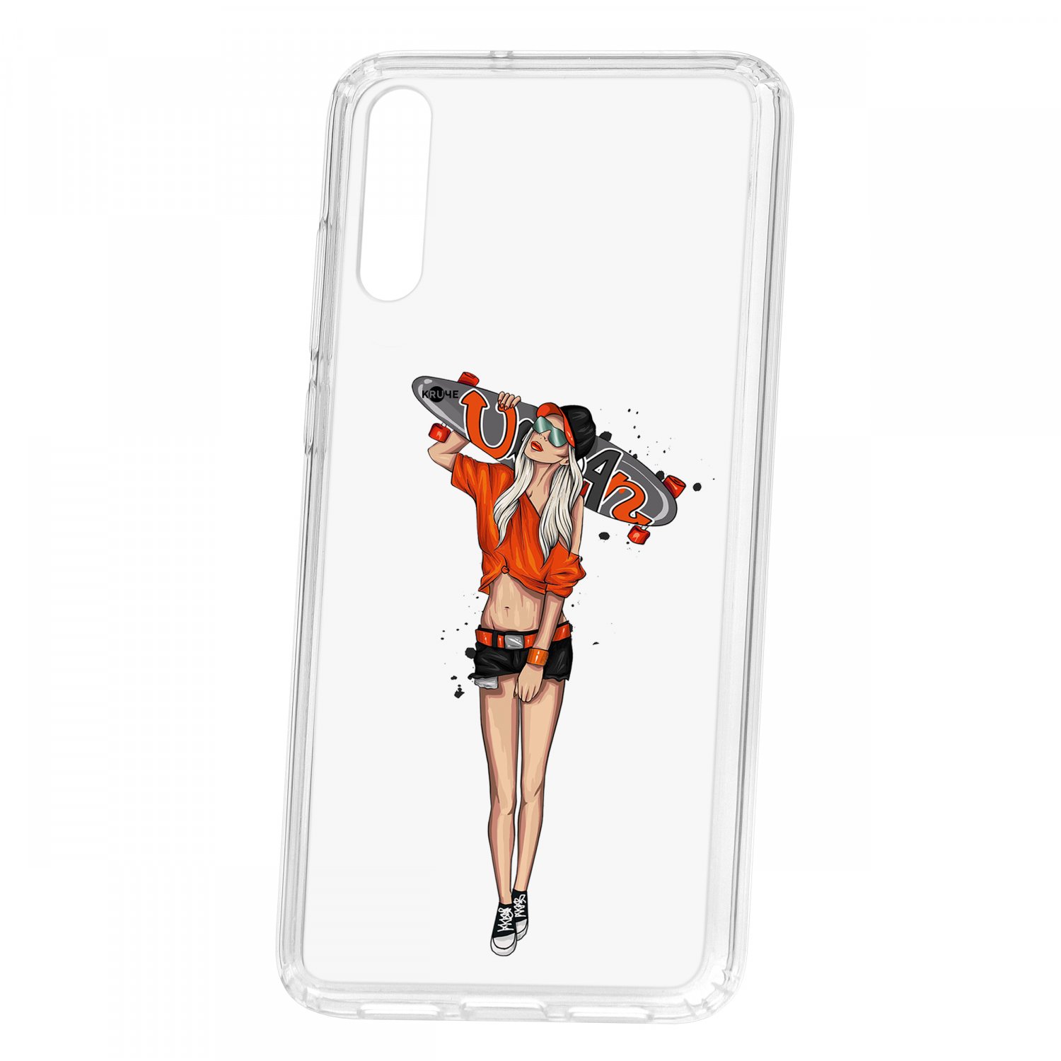 фото Чехол для huawei p20 кruче print лонгборд