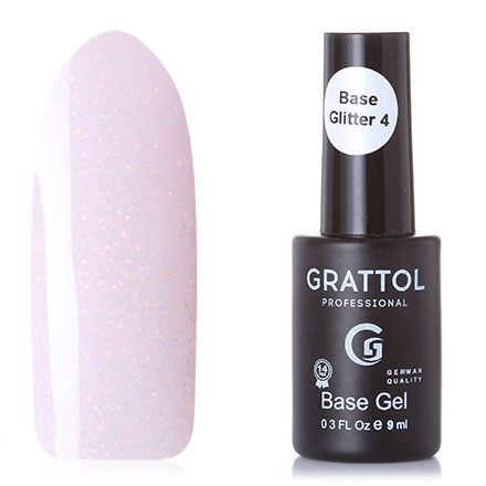 

База Grattol Rubber Glitter №4