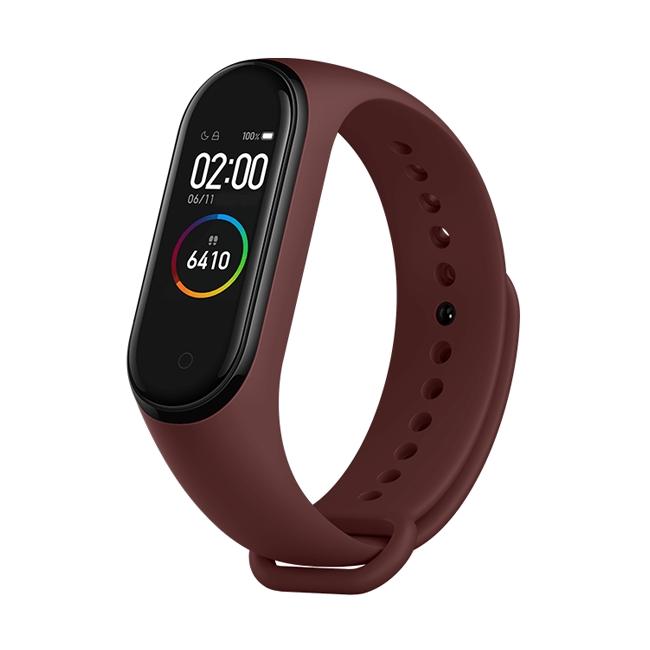 фото Смарт браслет xiaomi mi band 4 wine red (mgw4050cn) (китайская версия)