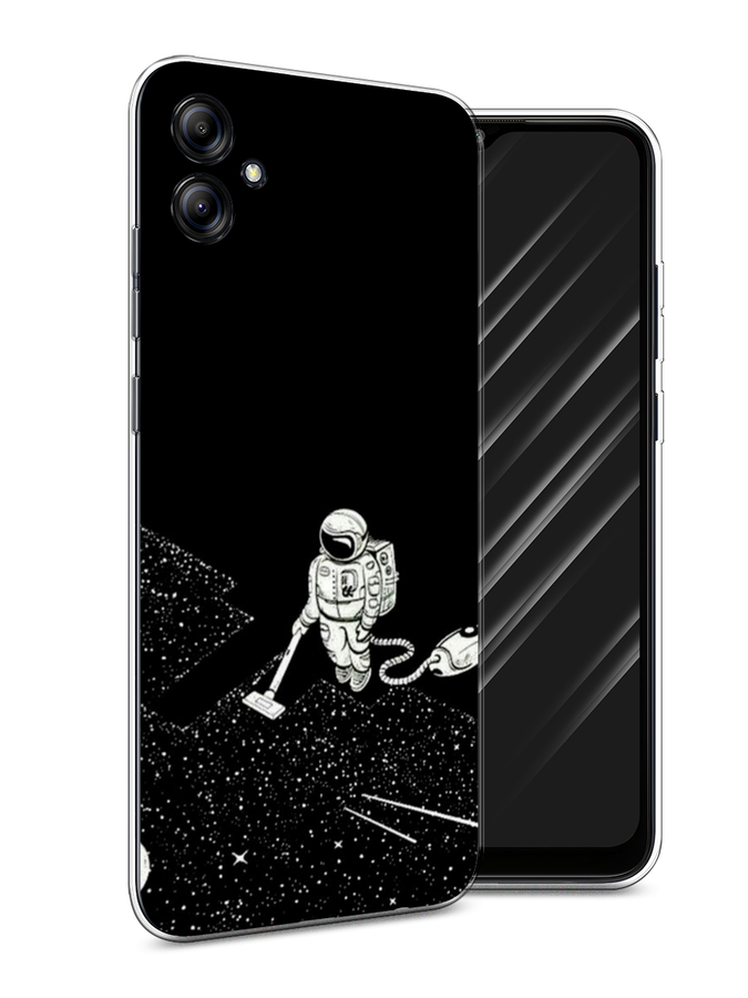 

Чехол Awog на Samsung Galaxy A04e "Космонавт с пылесосом", Белый, 2107650-4