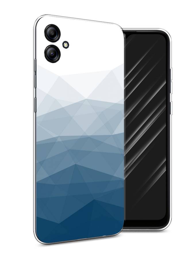 

Чехол Awog на Samsung Galaxy A04e "Абстракция небо", Синий;голубой;белый, 2107650-3