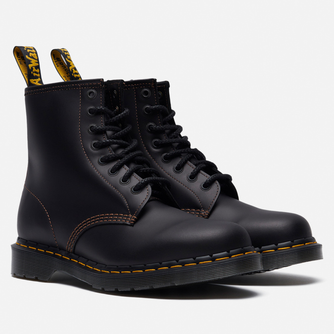

Ботинки унисекс Dr. Martens 1460 Abruzzo черные 42 EU, 1460 Abruzzo
