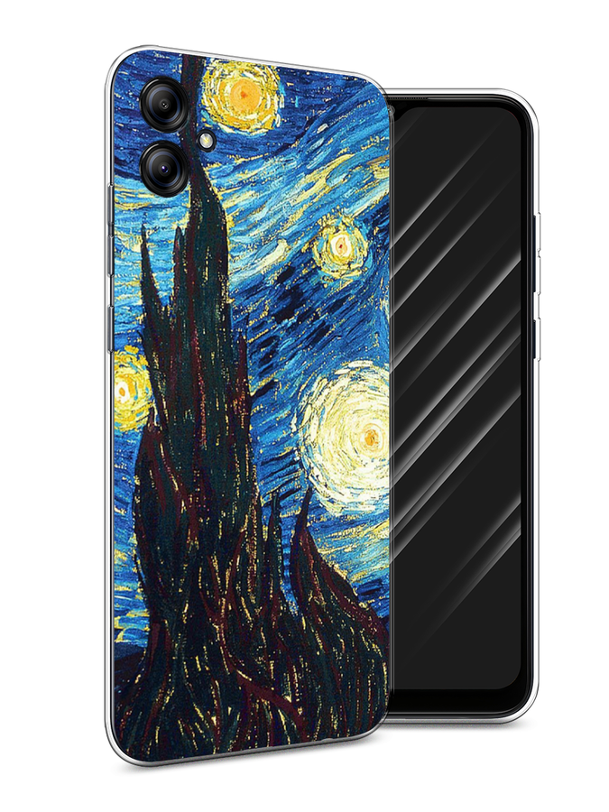 

Чехол Awog на Samsung Galaxy A04e "Ван Гог Звездная ночь", Желтый, 2107650-9