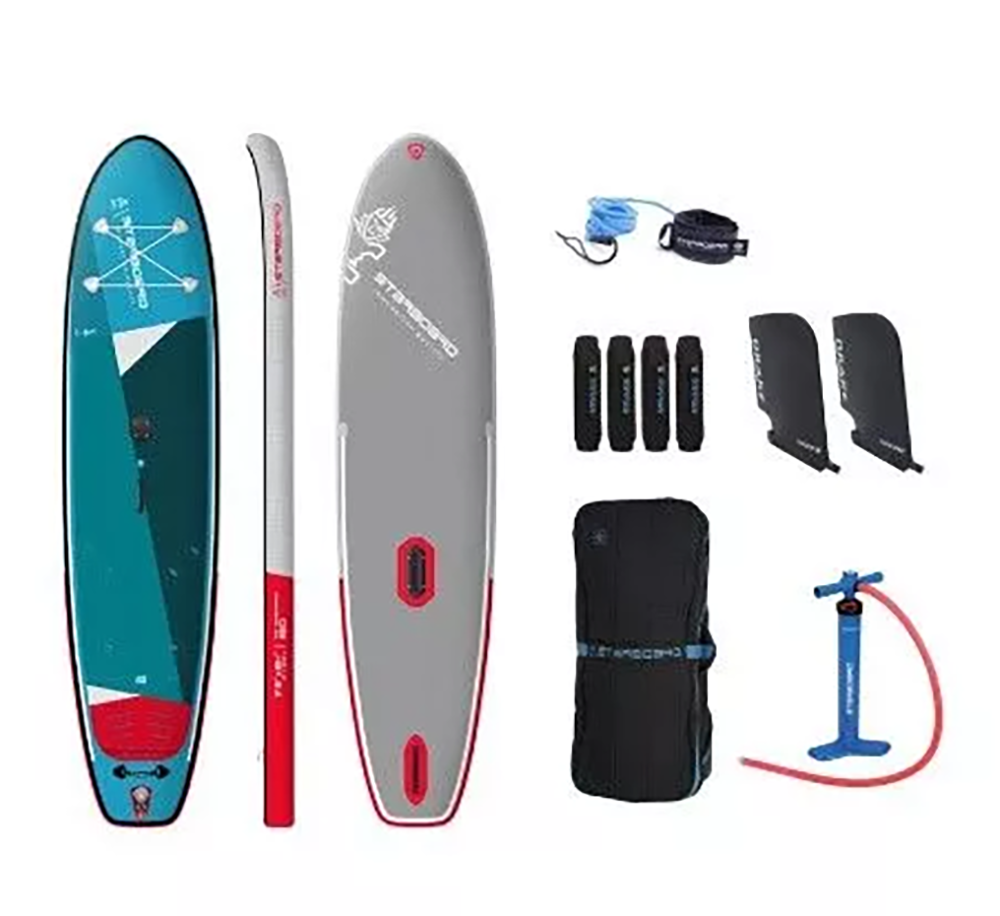 Сапборд надувной двухслойный Starboard 140х245х6 All Star Airline Deluxe Sc 2024 насос 127680₽