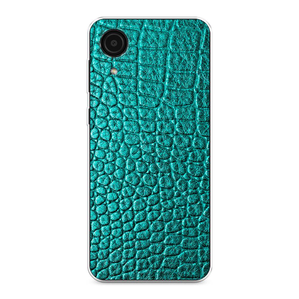 

Чехол Awog на Samsung Galaxy A03 Core / Самсунг A03 Core "Бирюзовая змея", 2104750-3