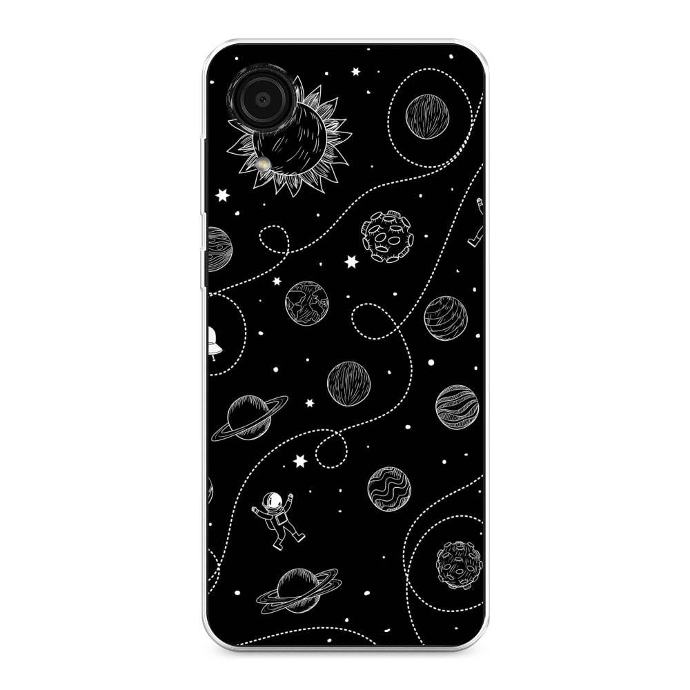 

Чехол Awog на Samsung Galaxy A03 Core / Самсунг A03 Core "В невесомости", Бежевый, 2104750-4