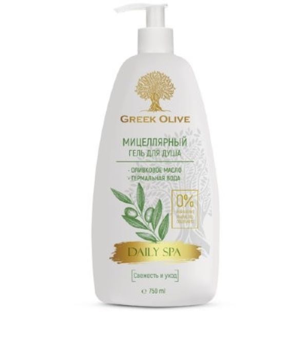 

Мицеллярный гель для душа Vilsen GREEK OLIVE, 750мл х 2шт., GREEK OLIVE