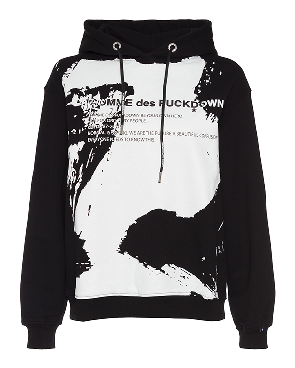 

Толстовка женская COMME des FUCKDOWN CDFD1568 черная S, CDFD1568