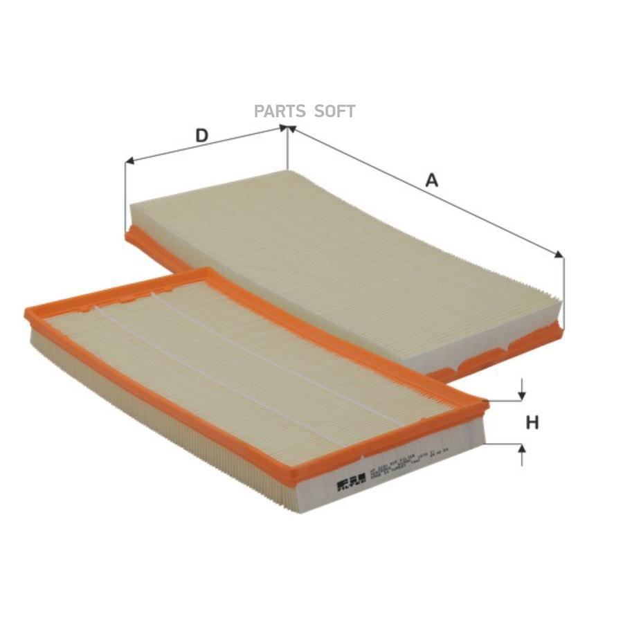 

Фильтр воздушный MB W639 FIL FILTER HP2231, HP2231