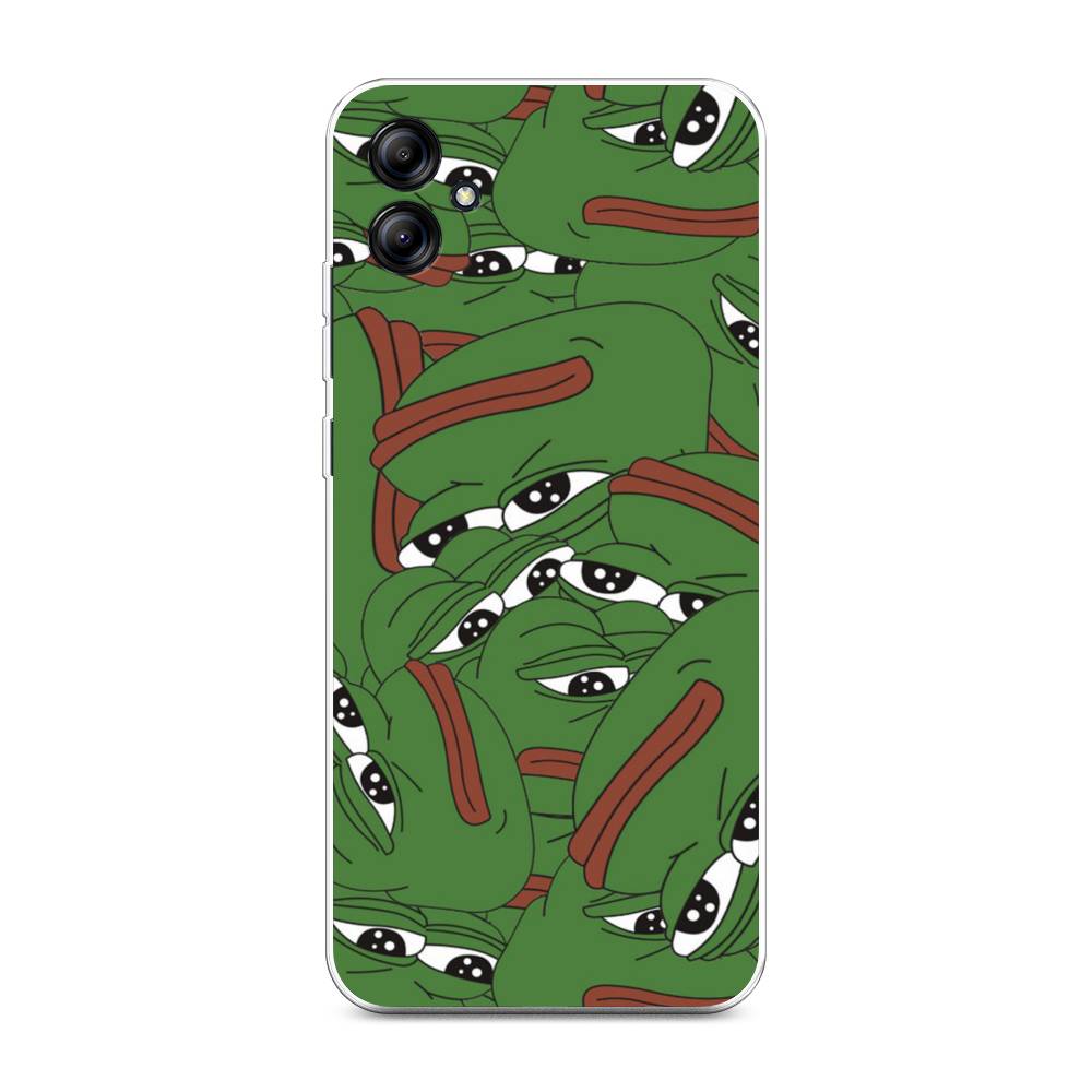 

Чехол Awog на Samsung Galaxy A04e "Печальный frog", Зеленый;белый, 2107650-9