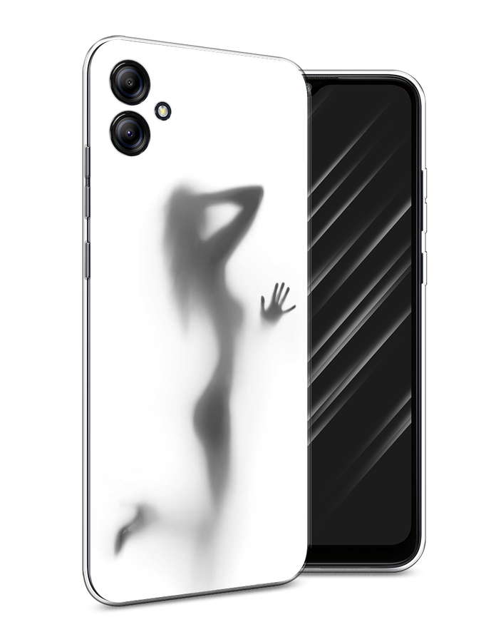 

Чехол Awog на Samsung Galaxy A04e "Стекло в душе", Белый;серый;черный, 2107650-7