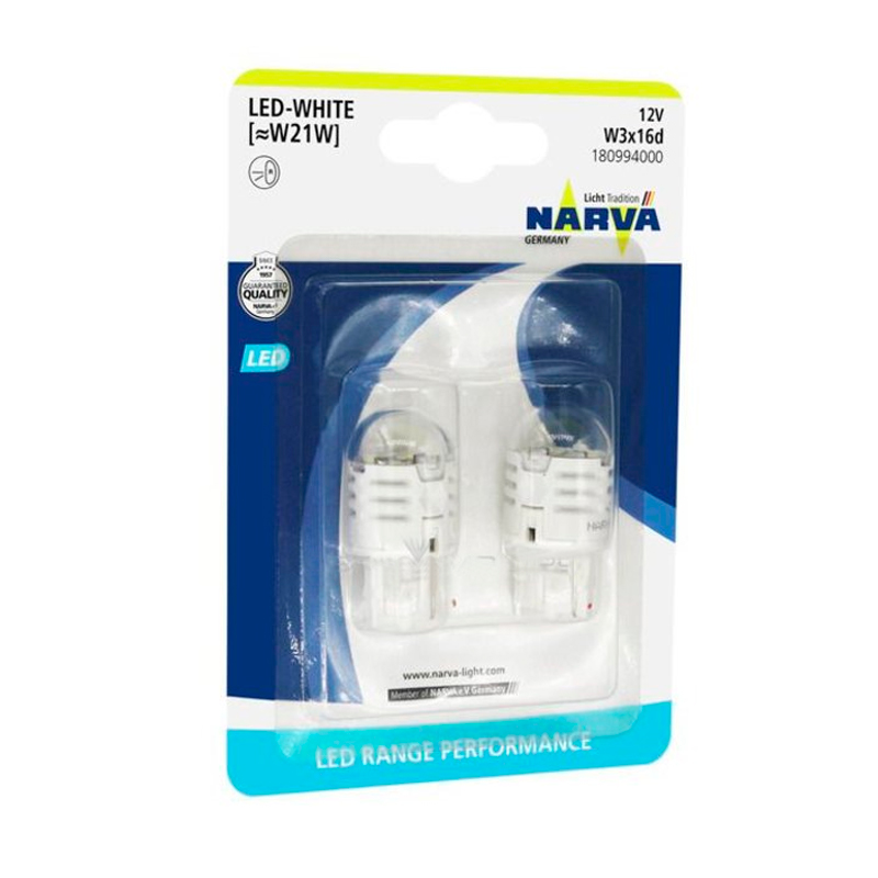 

Лампа светодиодная Narva W21W 24V, 18099, 2 шт