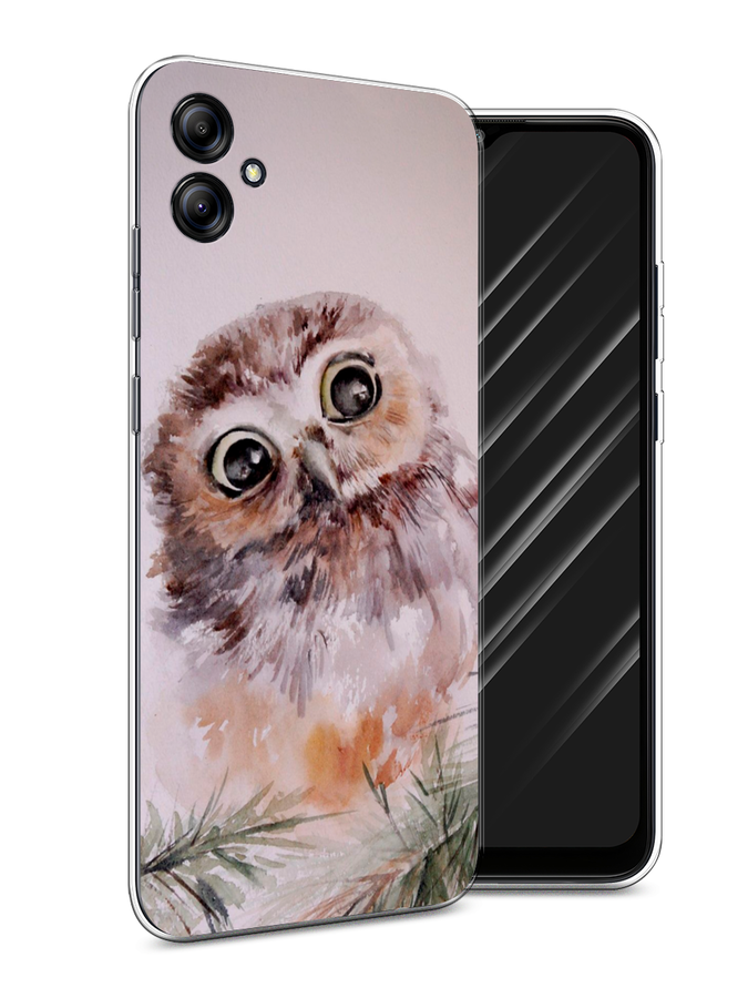 

Чехол Awog на Samsung Galaxy A04e "Сова на розовом", Розовый;коричневый, 2107650-1