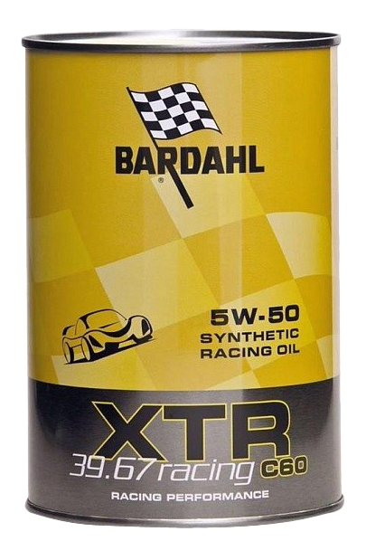 Моторное масло Bardahl XTR C60 Racing 5W50 1 л