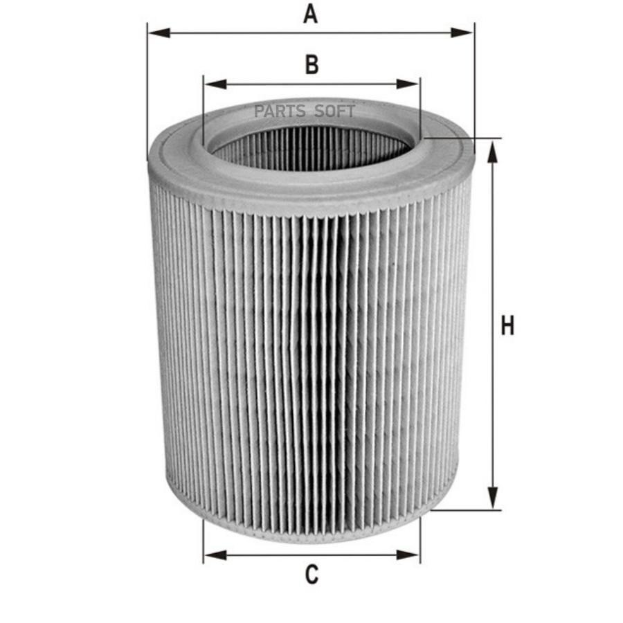 

Фильтр воздушный SAAB 9-5 FIL FILTER HPU4447, HPU4447