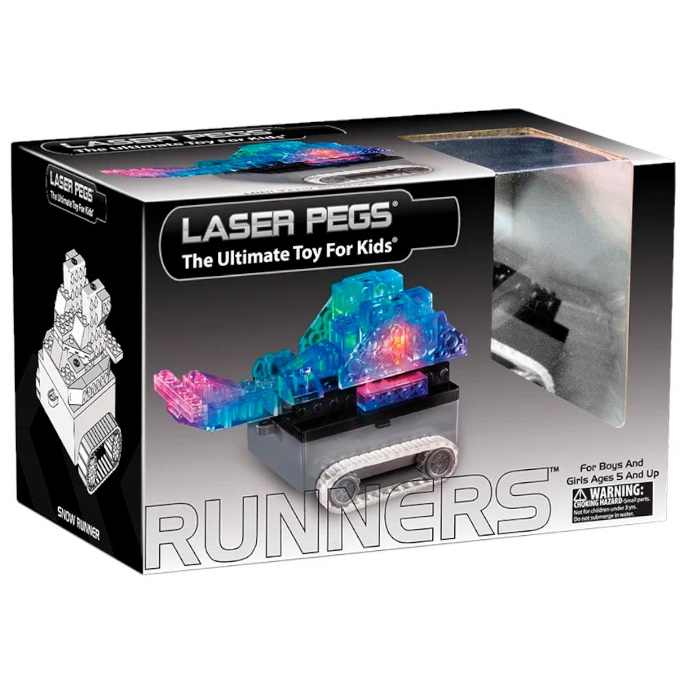 Конструктор детский пластиковый Вездеходы Laser Pegs 27 дет