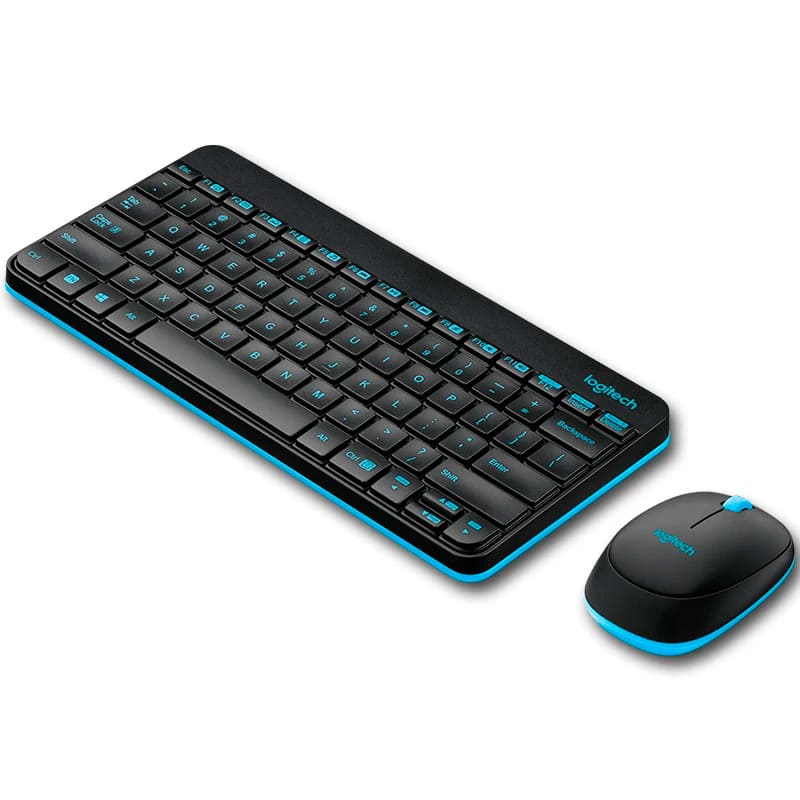Комплект клавиатура + мышь  Logitech Wireless Combo MK245 Black