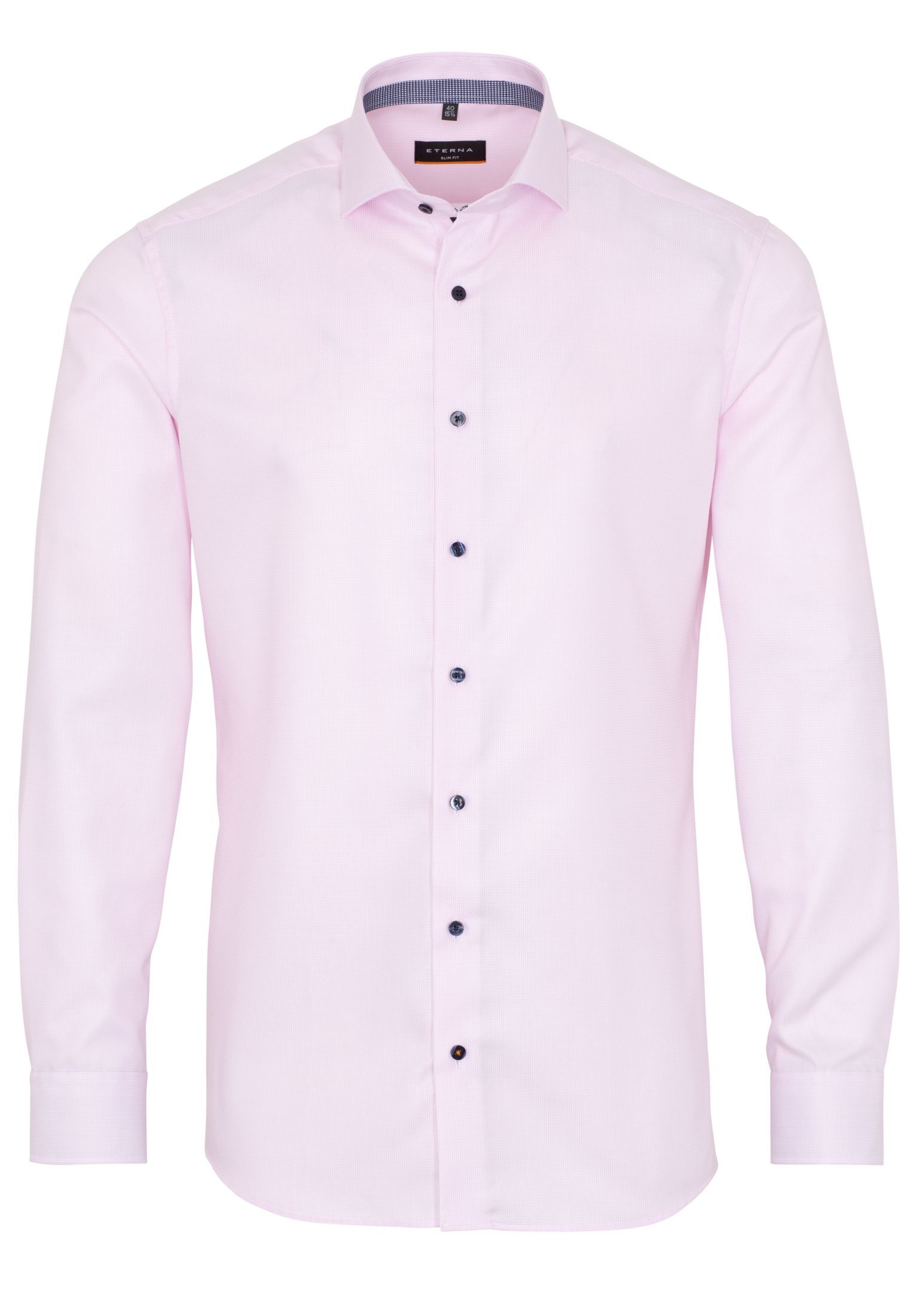 Рубашка мужская ETERNA 3116-50-F94V розовая 40
