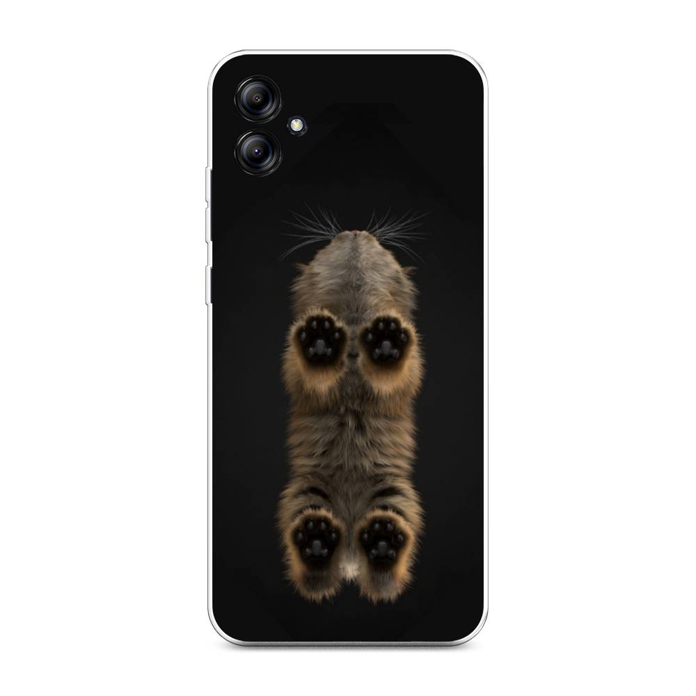 

Чехол Awog на Samsung Galaxy A04e "Кошачьи лапки", Черный, 2107650-1