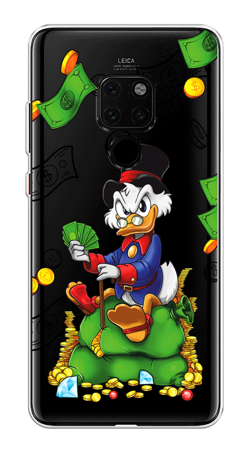 

Чехол на Huawei Mate 20 "Scrooge Richness", Черный;синий;зеленый, 66850-1