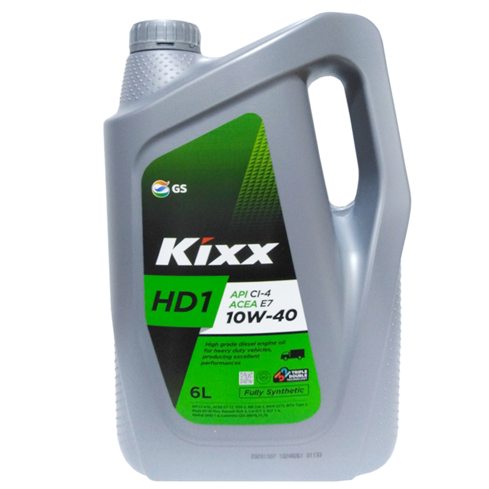 Моторное масло Kixx HD1 10W40 6л