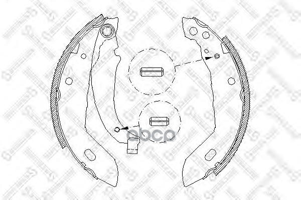 

Колодки Барабанные Renault R19, Peugeot 309 1.1-1.9Td 8 094 100-Sx =4083.00=389Sbs=361313B