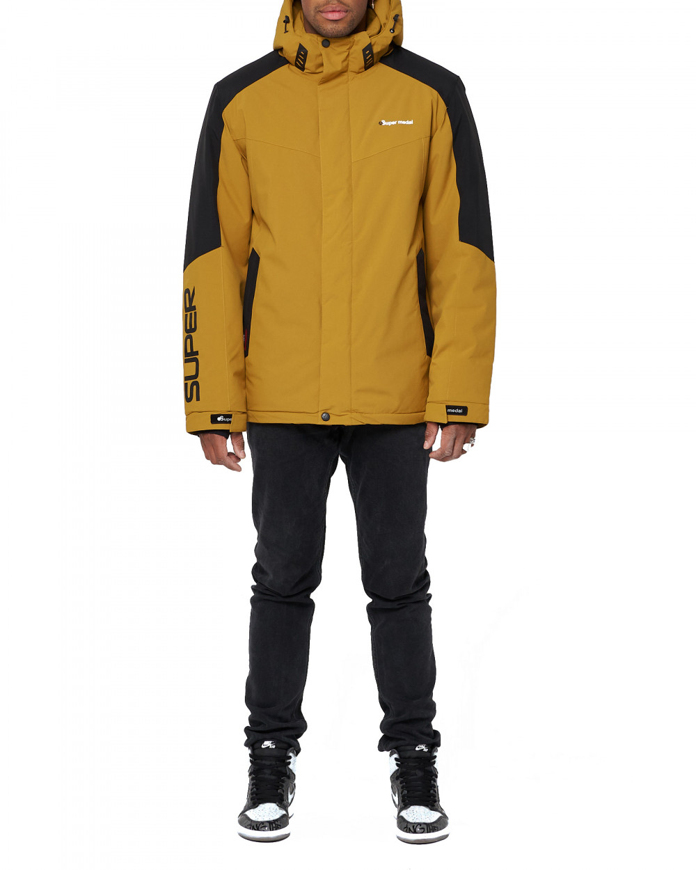 

Спортивная куртка мужская NoBrand AD88813 желтая M, AD88813