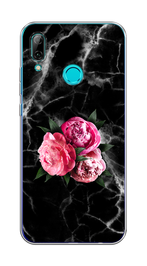 

Чехол на Honor 10 Lite/Huawei P Smart 2019 "Букет на черном мраморе", Черный;серый;розовый;зеленый;белый, 67250-1