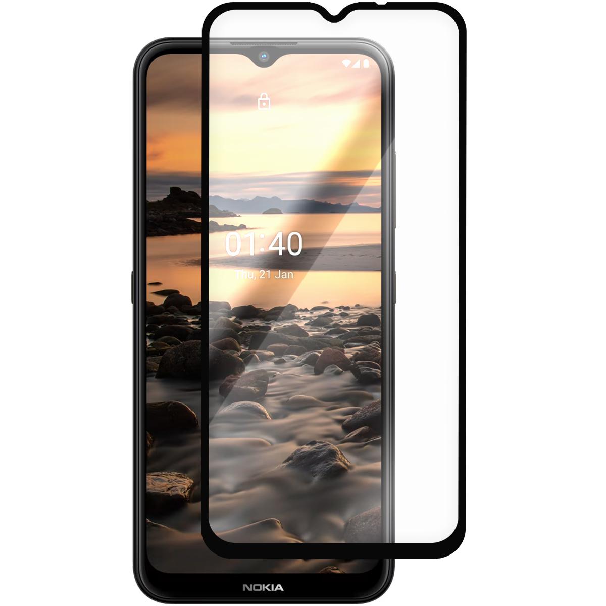 

Стекло защитное Full Glue Premium Krutoff для Nokia 1.4